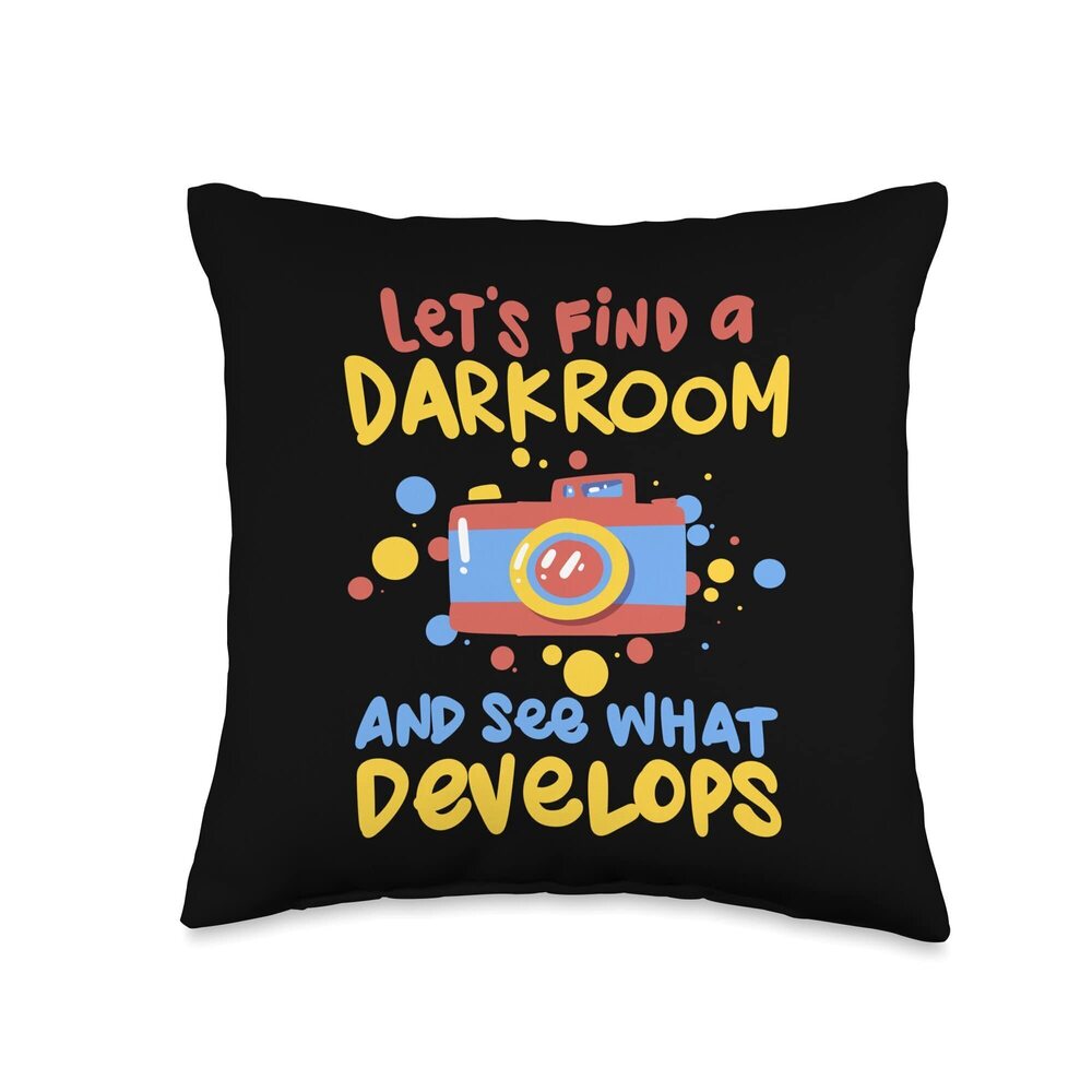 4532 Erotic Photography Design for Naughty Photographer Throw Pillow
